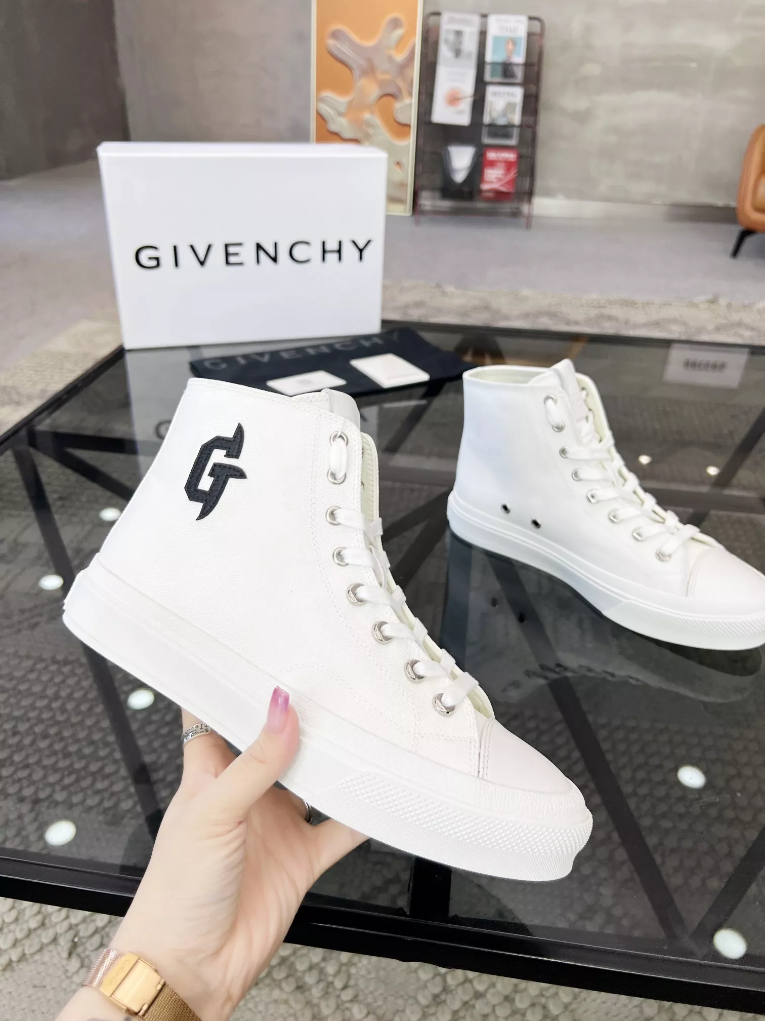 givenchy high tops chaussures pour homme s_12b50013